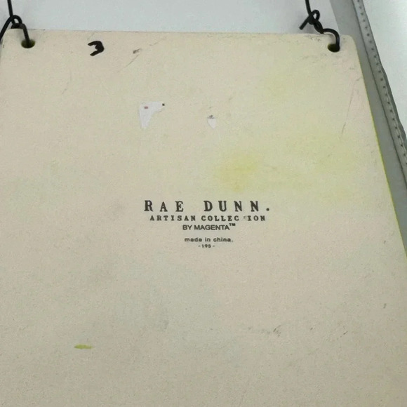 RAE DUNN Halloween Seasonal Fall Hanging Signs Happy Haunting Witching Hour - Picture 6 of 7